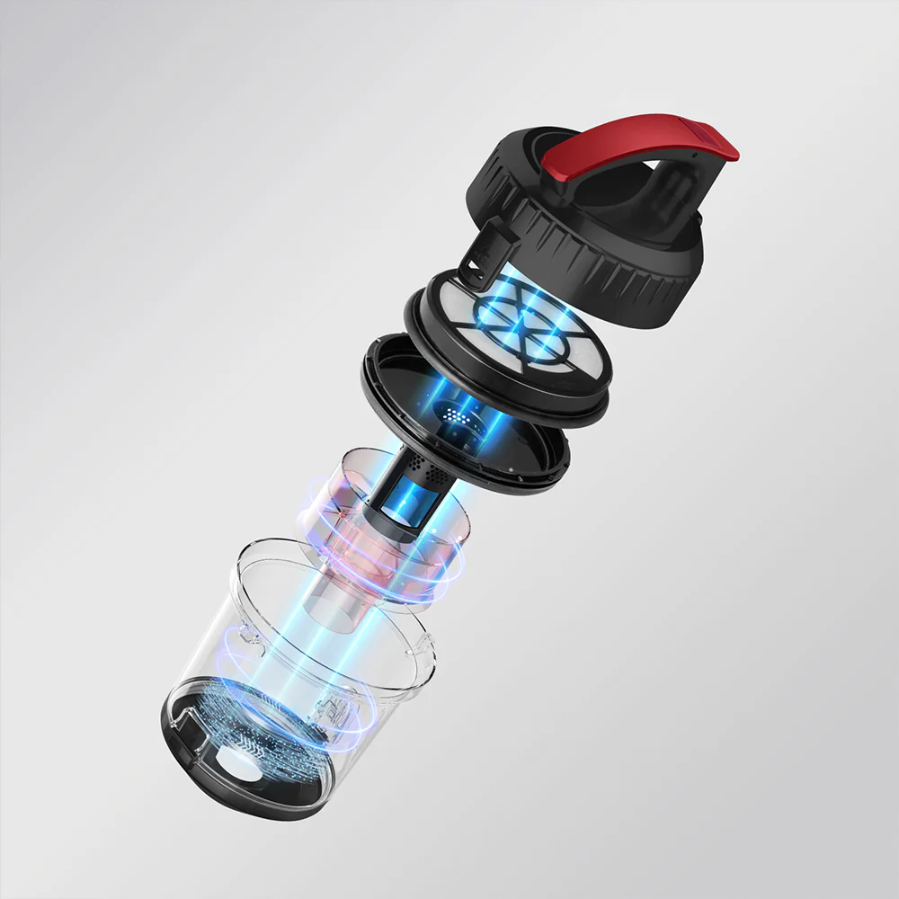 Whirlwind NEN110D – Bagless Canister with High Efficiency Suction 4 Whirlwind NEN110D – Bagless Canister with High Efficiency Suction