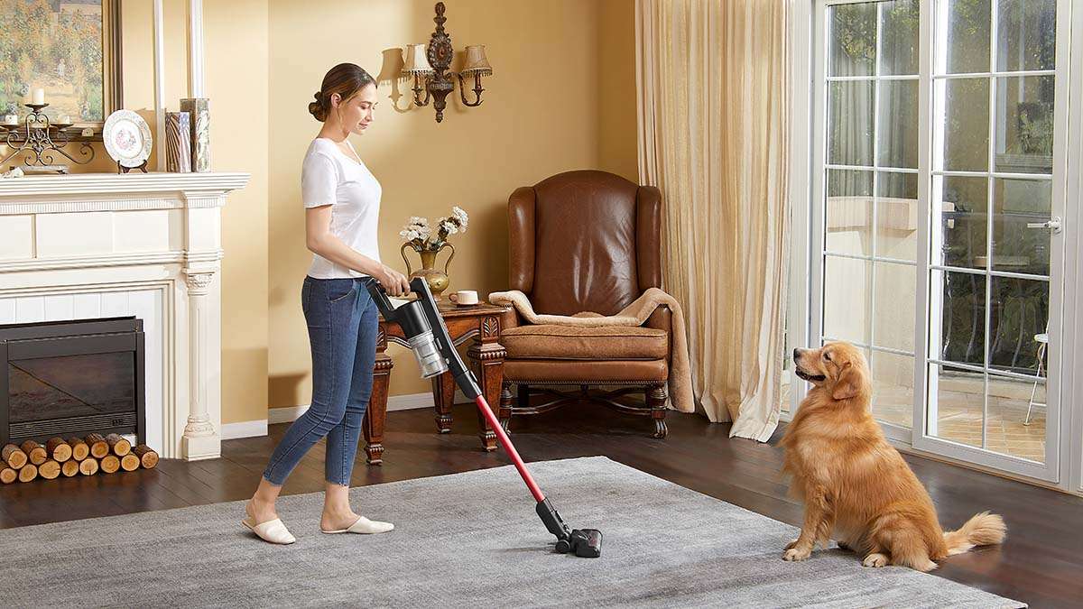 Lightspeed NEC101 – Stick Vacuum with Fast Charge & Turbo Suction