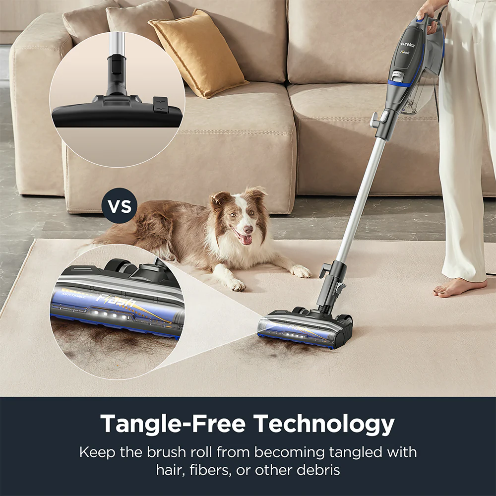 Flash NES520BL – Corded Stick Vacuum for Powerful Multi-Surface Cleaning 4 Flash NES520BL – Corded Stick Vacuum for Powerful Multi-Surface Cleaning