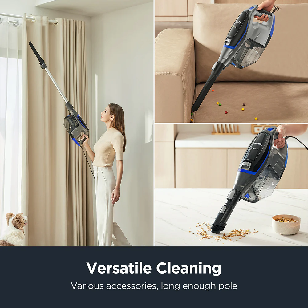 Flash NES520BL – Corded Stick Vacuum for Powerful Multi-Surface Cleaning 7 Flash NES520BL – Corded Stick Vacuum for Powerful Multi-Surface Cleaning