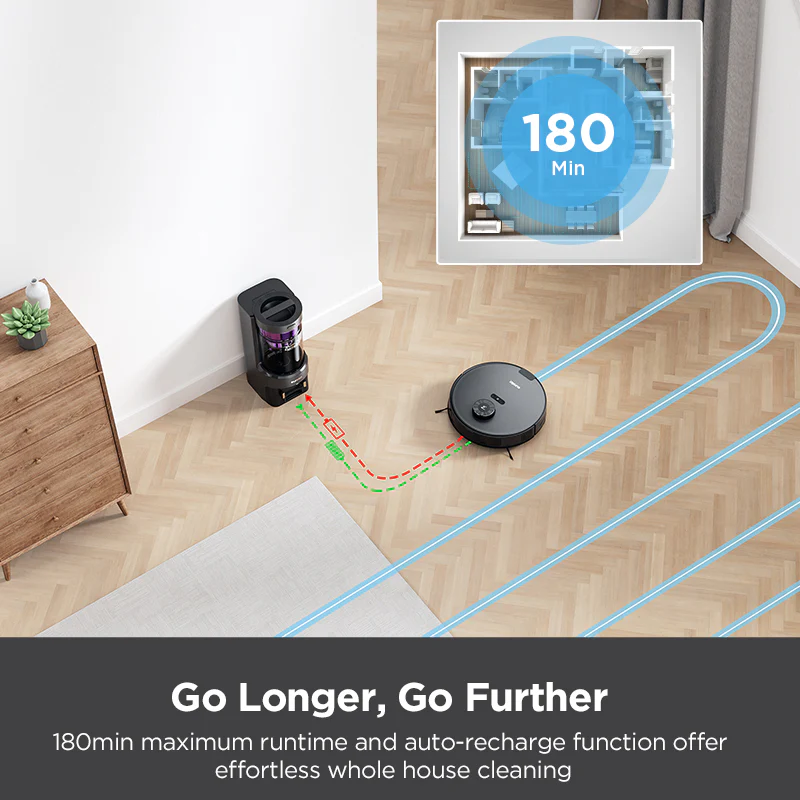 Eureka Bagless Robot Vacuum, NER E10s 7 Eureka Bagless Robot Vacuum, NER E10s